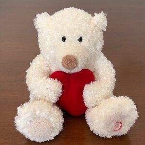 Hallmark Valentine's Day Animated Talking Bear - "Hug Me, Squeeze Me, Love Me"